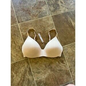 New Skims Wireless Form Push-up Bra Size 34D Sand